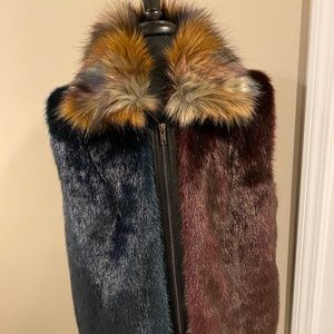 Furious Fur Vest with pockets